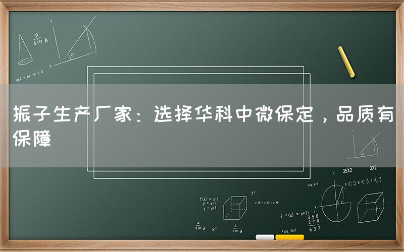 振子生产厂家：选择华科中微保定，品质有保障